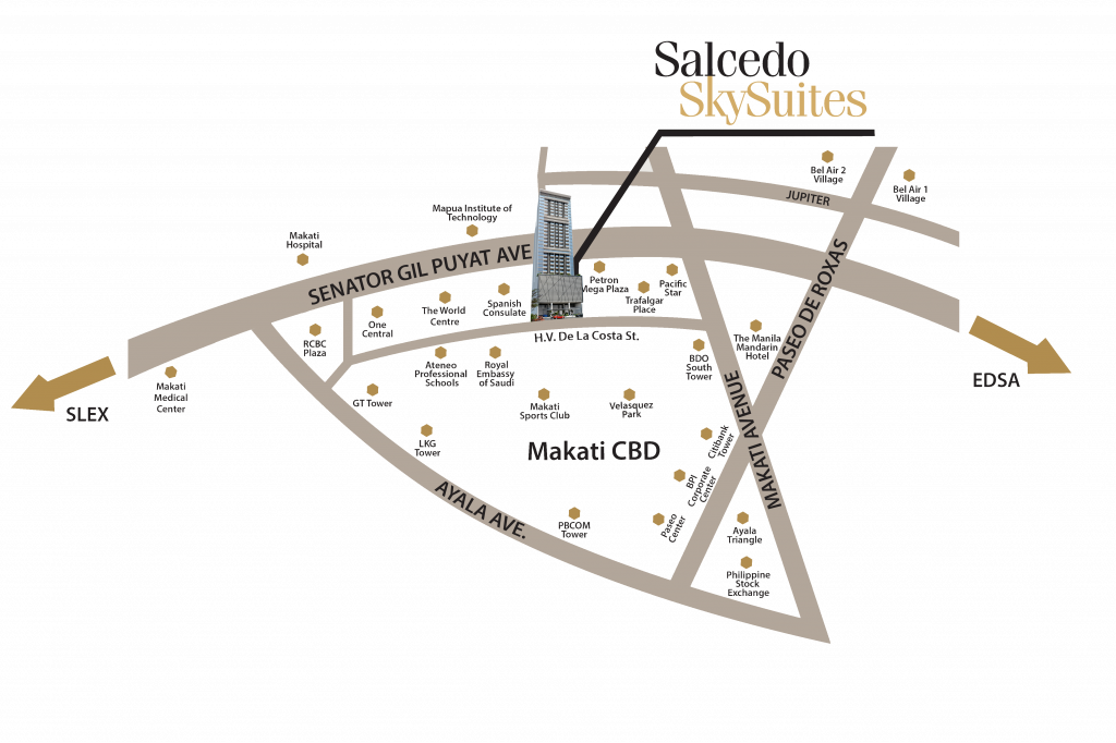 Salcedo Skysuites Location