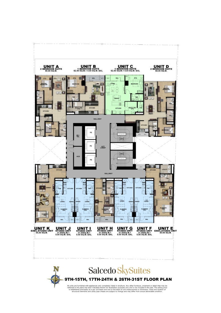 Salcedo SkySuites 9th - 31st Floor