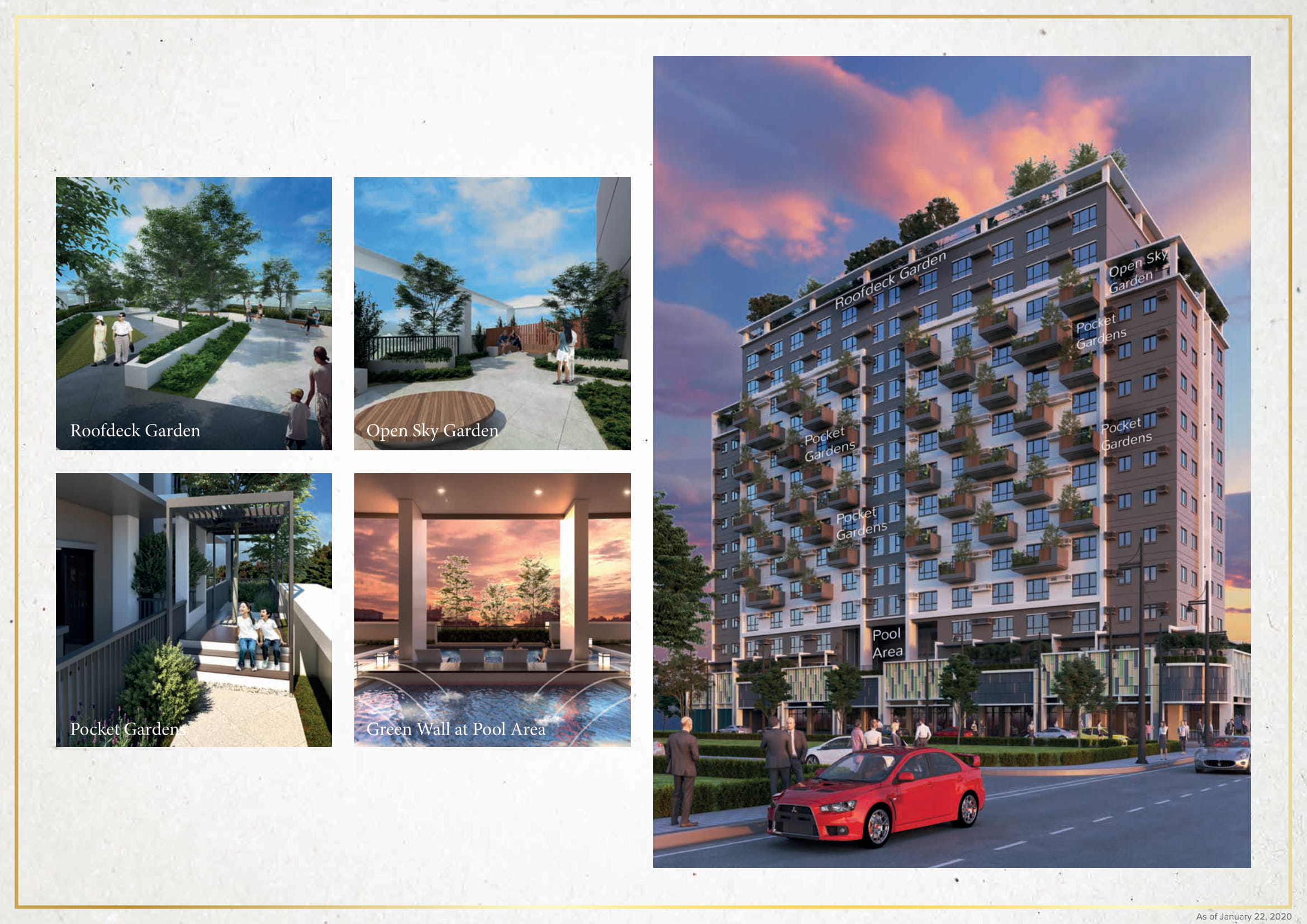 Amenity Visual Representation in the project