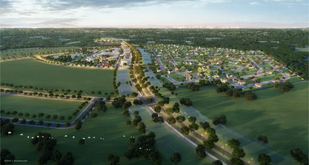 Arden WestPark Village Aerial Perspective