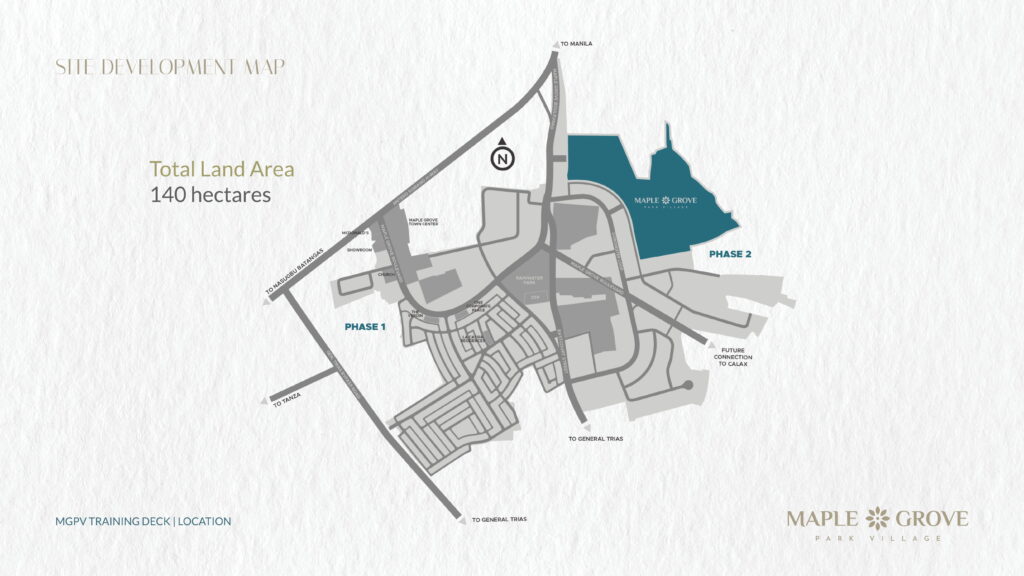 Maple Grove Park Village Development Plan