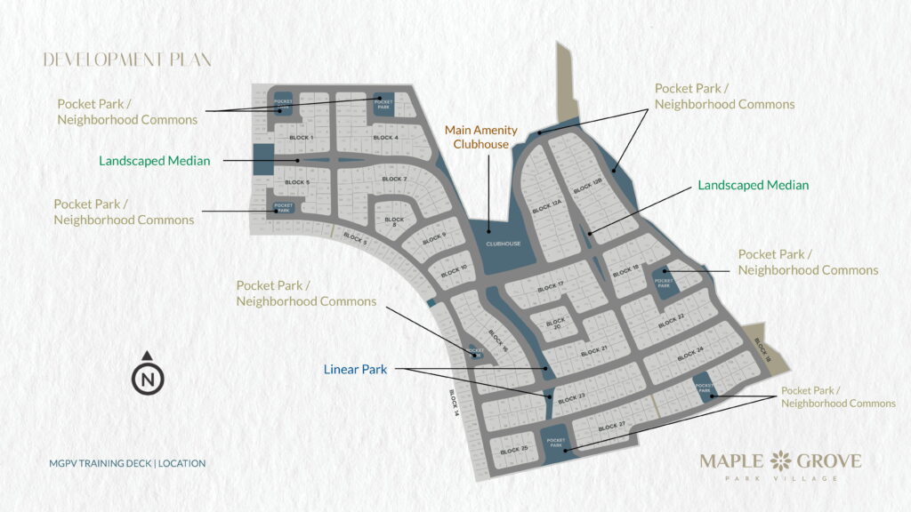 Maple Grove Park Village Development Plan