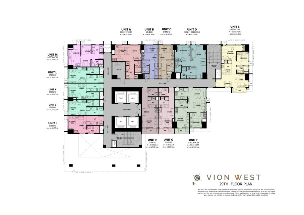 29th Floor Plan