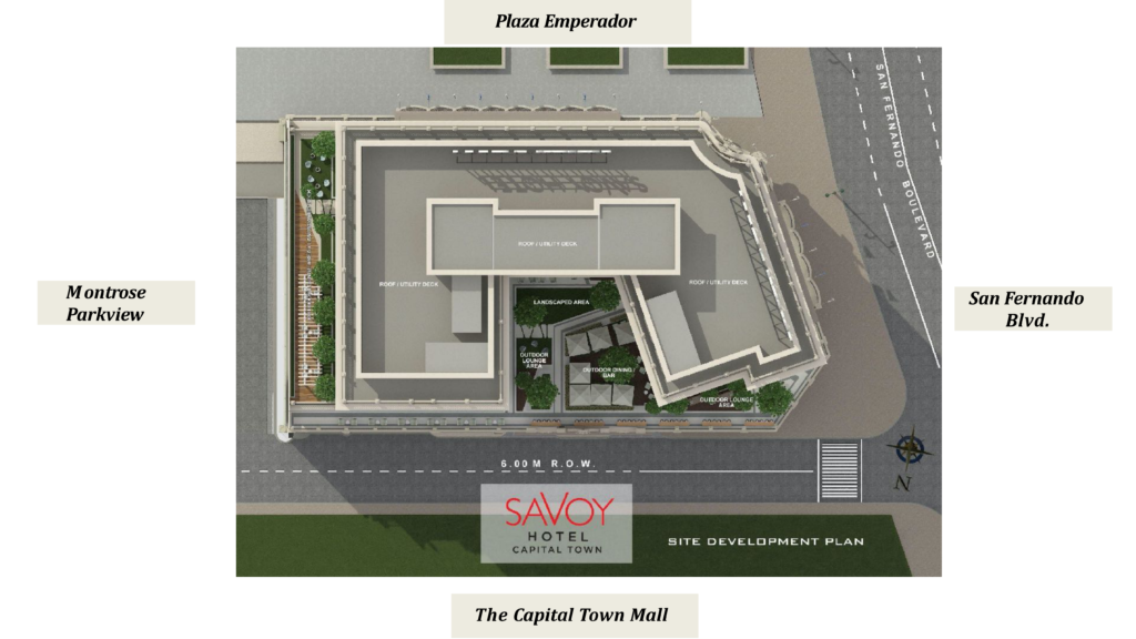 Savoy Hotel Capital Town Pampanga Site Development Plan
