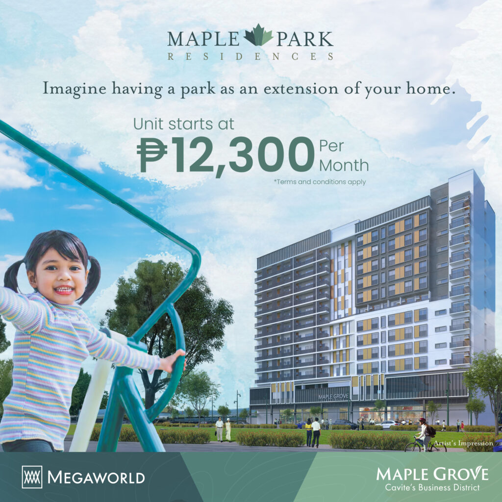 Maple Park Residences Promo Ad