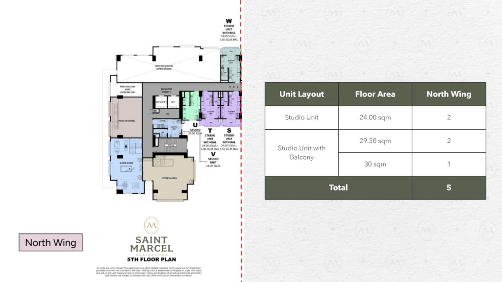 Saint Marcel Residences Floor Plan